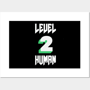 Level 2 Human Posters and Art